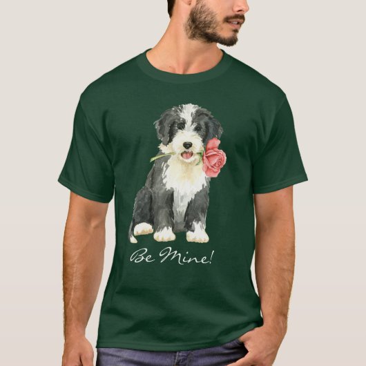 Valentijn Roos Beardie T-shirt (Voorkant)