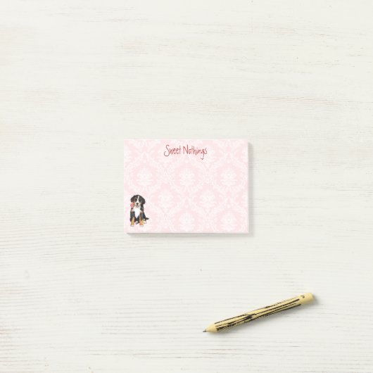 Valentijn Roos Berner Post-it® Notes (Op bureau)