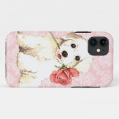 Valentijn Roos Bichon Case-Mate iPhone Case (Achterkant (horizontaal))