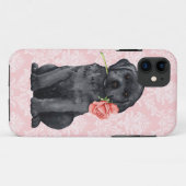 Valentijn Roos Black Lab Case-Mate iPhone Case (Achterkant (horizontaal))