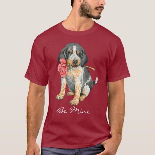 Valentijn Roos Bluetick T-shirt (Voorkant)
