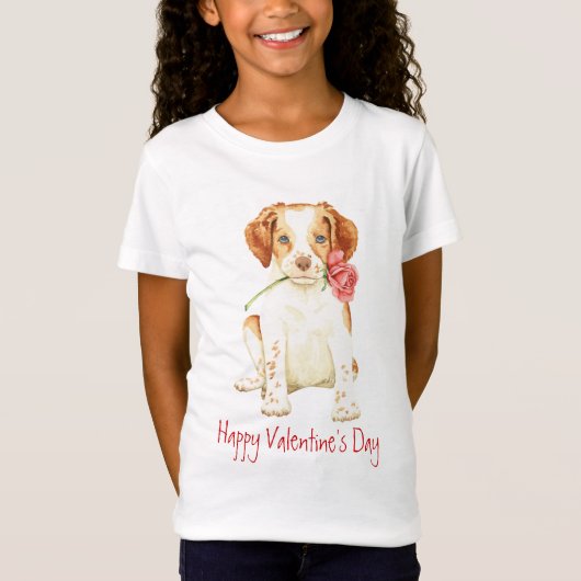 Valentijn Roos Brittany T-shirt (Voorkant)