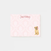 Valentijn Roos Brussel Griffon Post-it® Notes (Voorkant)