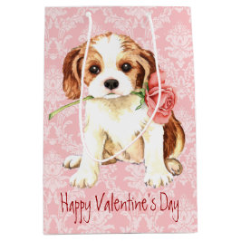 Valentijn Roos Cavalier Medium Cadeauzakje