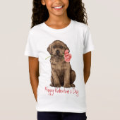 Valentijn Roos Chocolade Lab T-shirt (Voorkant)
