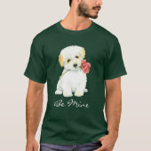 Valentijn Roos Coton de Tulear T-shirt (Voorkant)