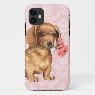 Valentijn Roos Dachshund Case-Mate iPhone Case