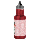 Valentijn Roos Engels Cocker Spaniel Water Bottle Waterfles (Rechts)