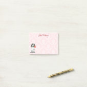 Valentijn Roos English Cocker Spaniel Post-it® Notes (Op bureau)