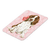 Valentijn Roos English Springer Magneet (Linkerzijde)