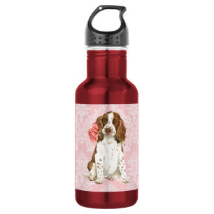 Valentijn Roos English Springer Waterfles