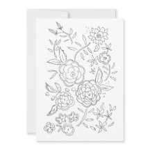 Valentijn Roos Garden Adult Colour Card