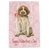 Valentijn Roos Griffon Medium Cadeauzakje (Voorkant)