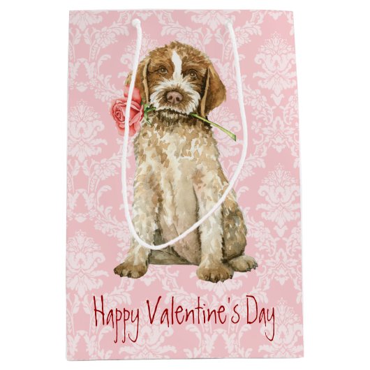 Valentijn Roos Griffon Medium Cadeauzakje (Voorkant)