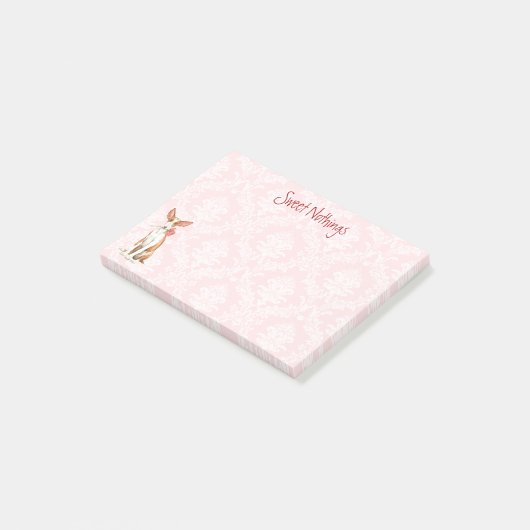 Valentijn Roos Ibizan Hound Post-it® Notes (Schuin)