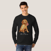 Valentijn Roos Irish Setter T-shirt (Voorkant volledig)