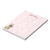 Valentijn Roos Keeshond Notitieblok (Linkerzijde)