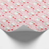 Valentijn Roos Maltese Cadeaupapier (Hoek)