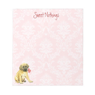 Valentijn Roos Mastiff Notitieblok