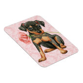 Valentijn Roos Min Pin Magneet (Rechterzijde)