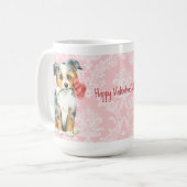 Valentijn Roos Mini American Shepherd Koffiemok (Voorkant links)