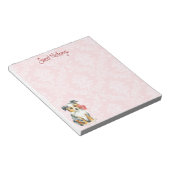 Valentijn Roos Mini American Shepherd Notitieblok (Schuin)