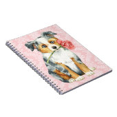 Valentijn Roos Mini American Shepherd Notitieboek (Rechterzijde)