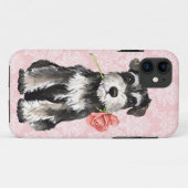 Valentijn Roos Mini Schnauzer Case-Mate iPhone Case (Achterkant (horizontaal))