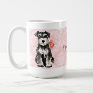 Valentijn Roos Mini Schnauzer Koffiemok