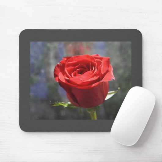 Valentijn Roos Mousepad Muismat (Met muis)