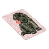 Valentijn Roos Newfoundland Magneet (Rechterzijde)