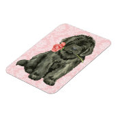 Valentijn Roos Newfoundland Magneet (Linkerzijde)