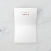 Valentijn Roos Note Card Feestdagen Kaart (Binnen)