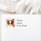 Valentijn Roos Papillon Etiket (Insitu)