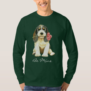 Valentijn Roos Petit Basset Griffon Vendeen T-shirt