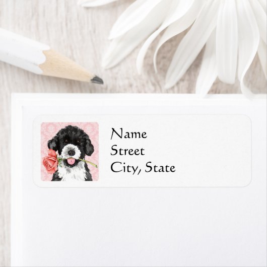 Valentijn Roos PWD Etiket (Insitu)