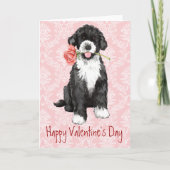 Valentijn Roos PWD Feestdagen Kaart (Voorkant)