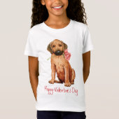 Valentijn Roos Rhodesian Ridgeback T-shirt (Voorkant)