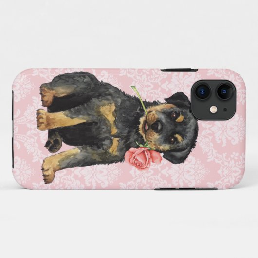 Valentijn Roos Rottweiler Case-Mate iPhone Case (Achterkant (horizontaal))