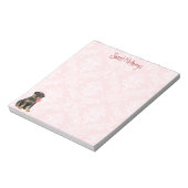 Valentijn Roos Rottweiler Notitieblok (Linkerzijde)