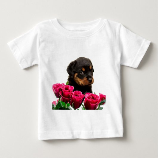 Valentijn Roos Rottweiler Puppy (Voorkant)
