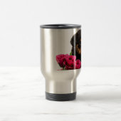 Valentijn Roos Rottweiler Puppy Reisbeker (Center)