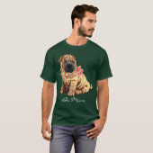 Valentijn Roos Shar-Pei T-shirt (Voorkant volledig)