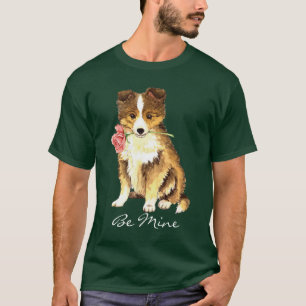 Valentijn Roos Sheltie T-shirt
