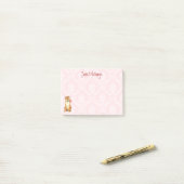 Valentijn Roos Shiba Inu Post-it® Notes (Op bureau)