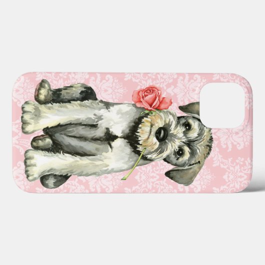 Valentijn Roos Standard Schnauzer Case-Mate iPhone Case (Achterkant (horizontaal))