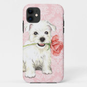 Valentijn Roos Westie Case-Mate iPhone Case (Achterkant)