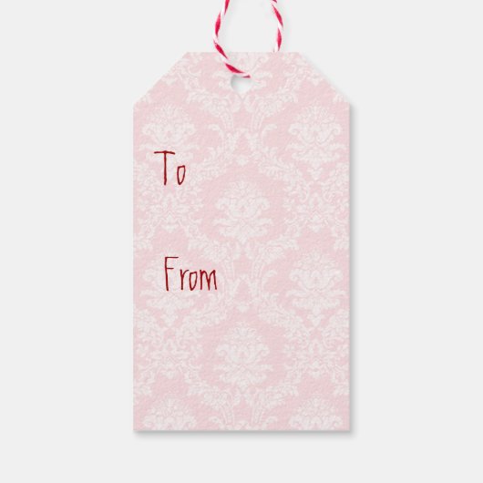 Valentijn Roos Whippet Cadeaulabel (Achterkant)