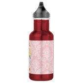 Valentijn Roos Zijderzijde Waterfles (Rechts)