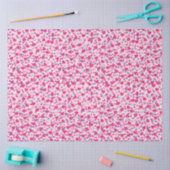 Valentijn Roze en Paarse harten Tissuepapier (Craft)